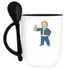 Кружка с ложкой