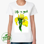 Женская футболка органик