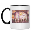 Кружка двухцветная