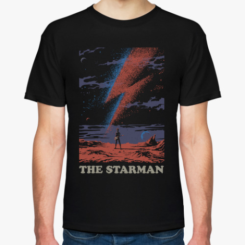 Футболка с принтом David Bowie Starman Дэвид Боуи
