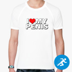 Мужская спортивная футболка