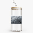 Банка с бамбуковой крышкой