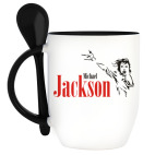 Кружка с ложкой