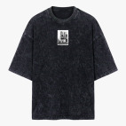 Футболка оверсайз вареная (вышивка)