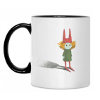 Кружка двухцветная