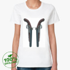 Женская футболка органик