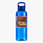 Прозрачная спортивная бутылка