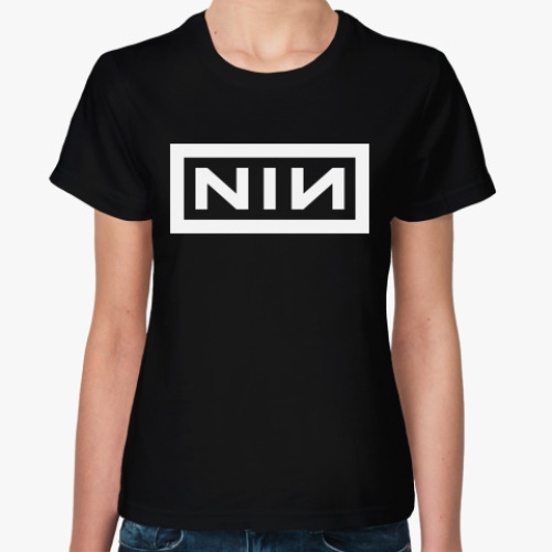 Женская футболка с принтом Nine Inch Nails