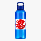 Прозрачная спортивная бутылка