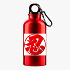 Металлическая бутылка 400 мл UV-DTF