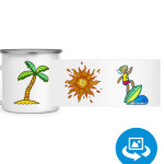 Пальма, солнце, серфинг