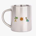 Кружка металлическая