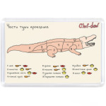 'Части туши крокодила'