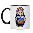 Кружка двухцветная