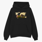 Толстовка худи оверсайз