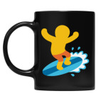 Кружка цветная UV-DTF