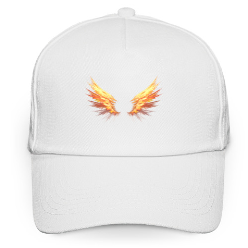Кепка бейсболка с принтом Fire Wings