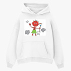 Толстовка худи оверсайз