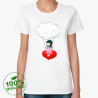 Женская футболка органик