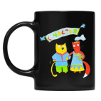 Кружка цветная UV-DTF