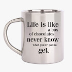 Кружка металлическая