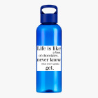 Прозрачная спортивная бутылка