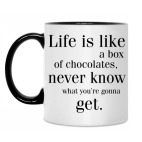 Кружка двухцветная