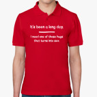 Мужская рубашка поло