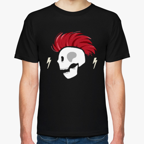 Футболка с принтом Панк