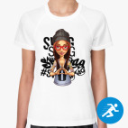 Женская спортивная футболка