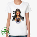 Женская футболка органик