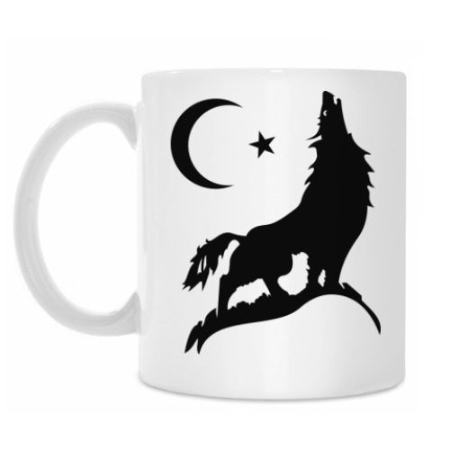 Кружка с принтом Кавказ