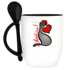 Кружка с ложкой