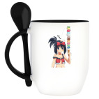 Кружка с ложкой