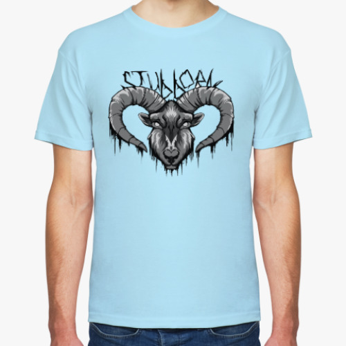 Футболка с принтом Stubborn