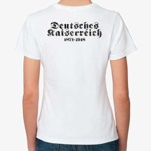 Классическая футболка с принтом Кайзеровская Империя