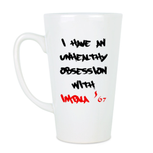 Чашка Латте с принтом Одержима Импалой