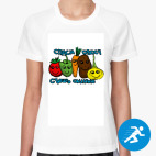 Женская спортивная футболка