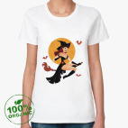 Женская футболка органик