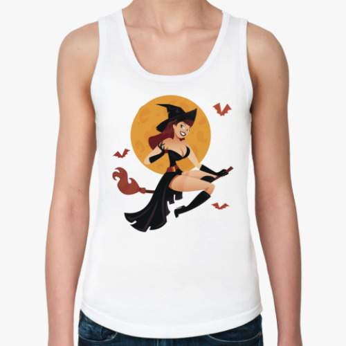 Женская майка с принтом Witch