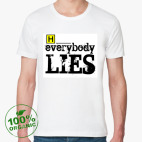 Мужская футболка органик