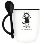 Кружка с ложкой