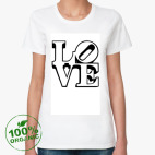 Женская футболка органик