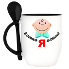 Кружка с ложкой