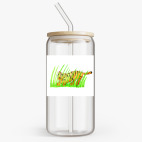 Банка с бамбуковой крышкой