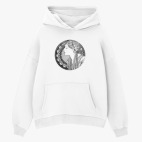 Толстовка худи оверсайз