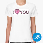 Женская спортивная футболка