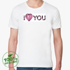 Мужская футболка органик