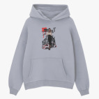 Толстовка худи оверсайз