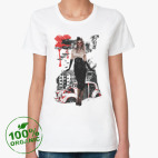 Женская футболка органик